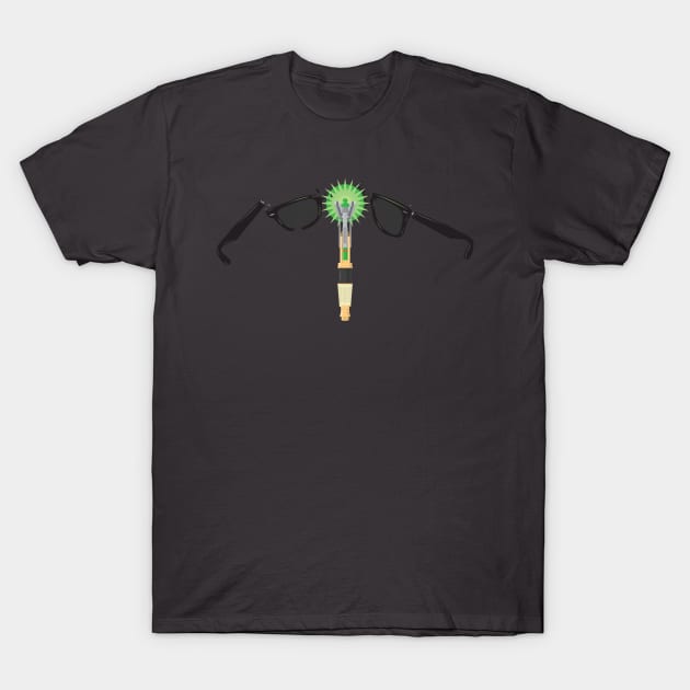 Hand Held Purist T-Shirt by Gridcurrent